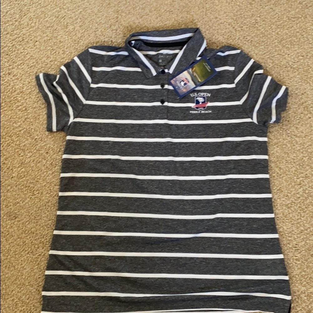 Women’s Pebble Beach golf shirt.